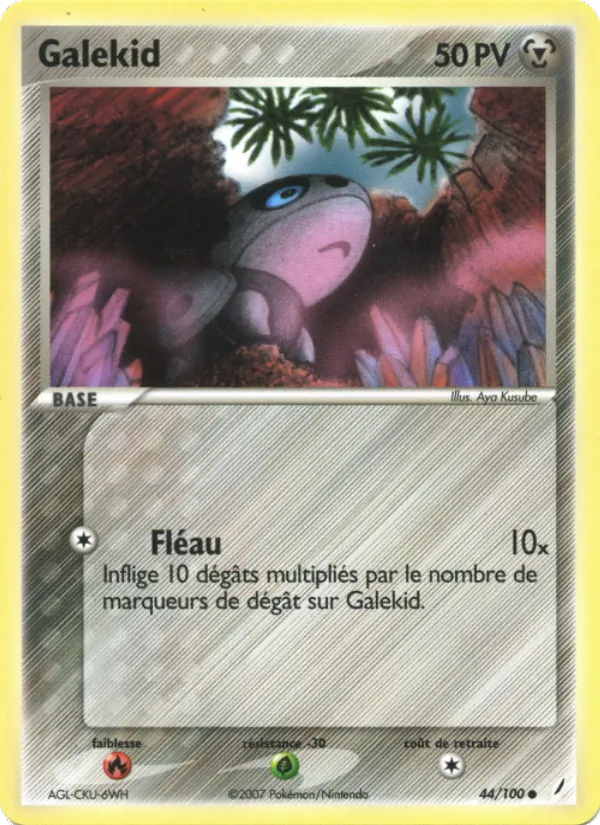 Galekid, EX Gardiens de Cristal Nº 44