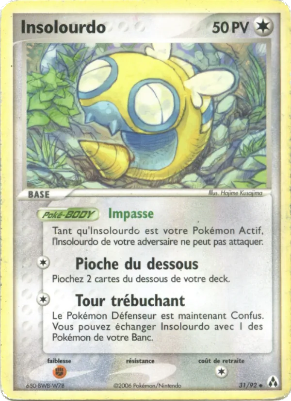 Insolourdo, EX Créateurs de légendes No. 31