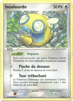 Insolourdo, EX Créateurs de légendes No. 31 Normal