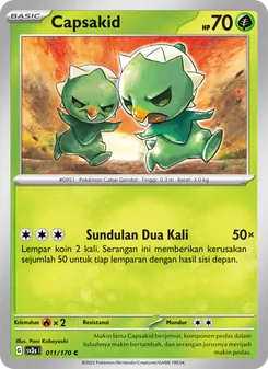 Capsakid, Kilau Hitam No. 011 Normal