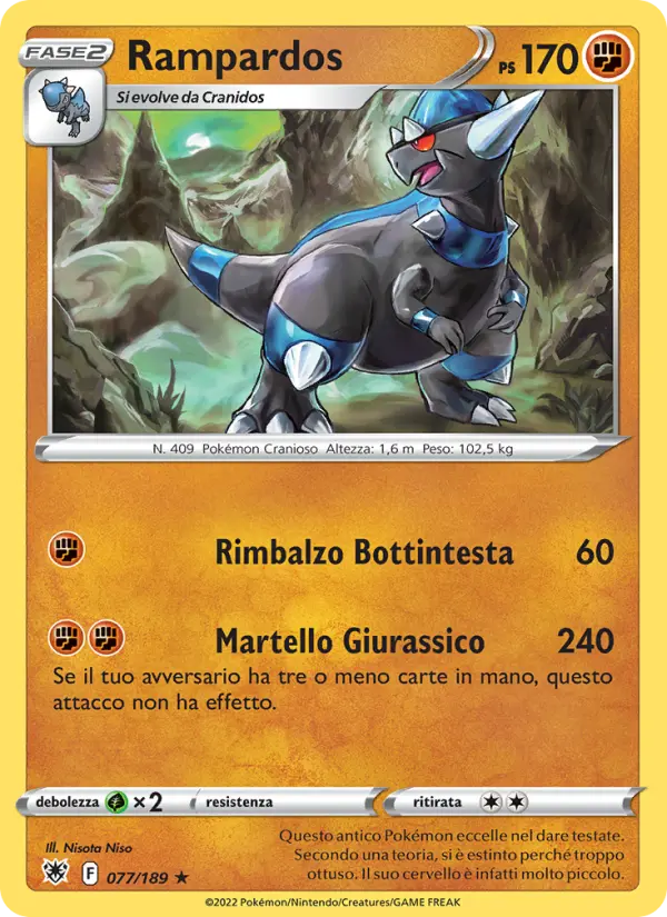 Rampardos, Lucentezza Siderale No. 077