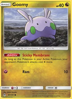 Goomy, Forbidden Light No. 91 Normal