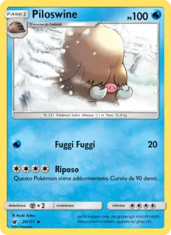 Piloswine, Invasione Scarlatta No. 20 Normal