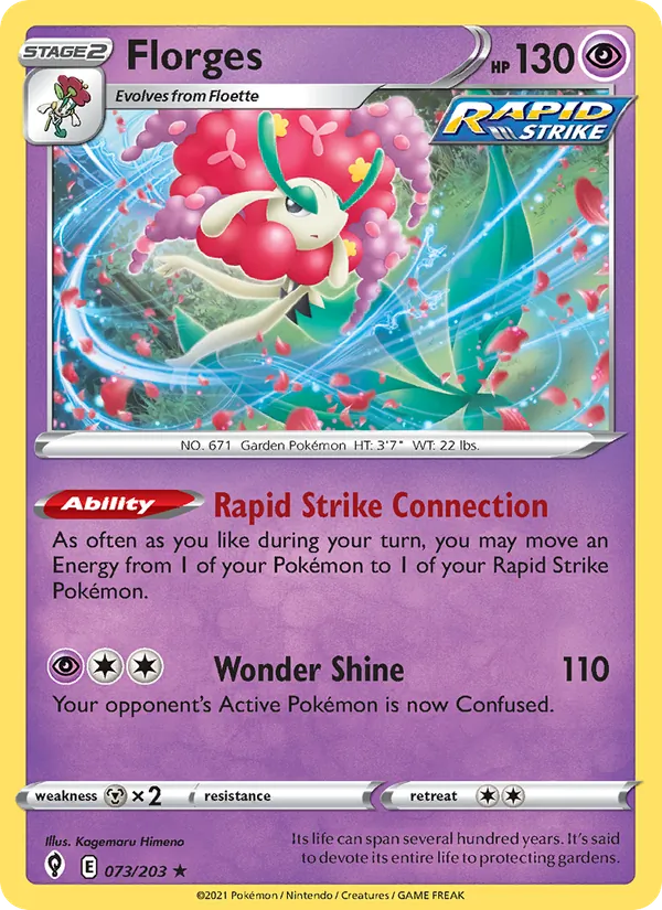 Florges, Evolving Skies No. 73