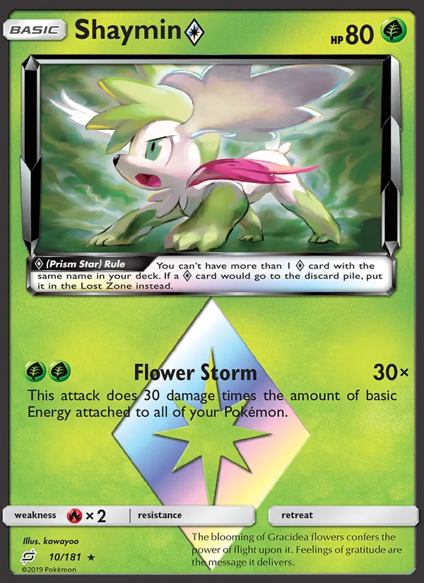 Shaymin ◇, Team Up No. 10