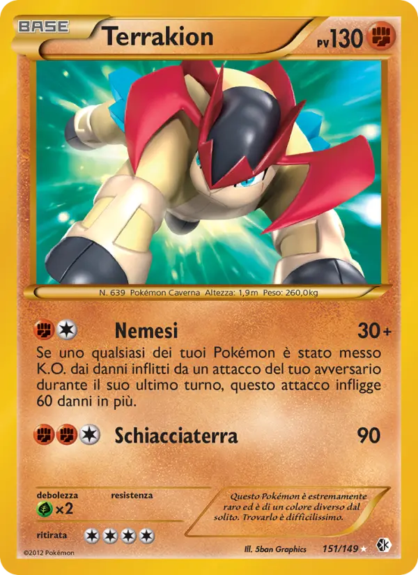 Terrakion, Confini Varcati No. 151