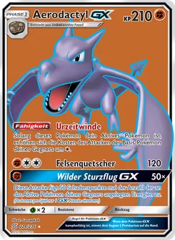 Aerodactyl GX, Bund der Gleichgesinnten Nº 224 Normal