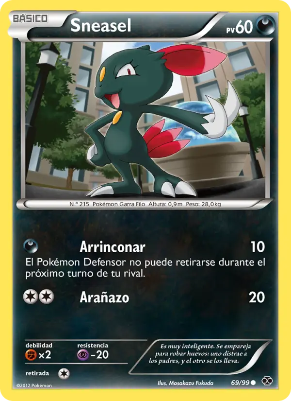 Sneasel, Próximos Destinos Nº 69