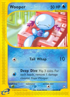 Wooper, Aquapolis No. 66 Normal