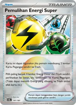Pemulihan Energi Super, Festival Terastal ex No. 141 Normal