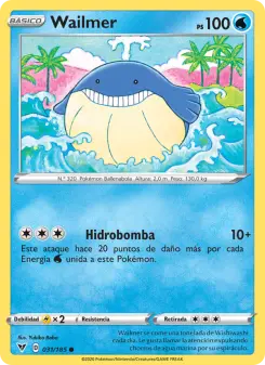Wailmer, Voltaje Vívido No. 31 Normal