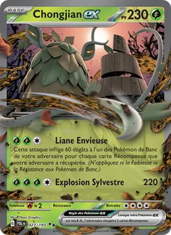 Chongjian-ex, Évolutions à Paldea No. 027 Holo
