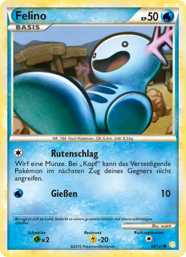 Felino, HeartGold SoulSilver Nº 88