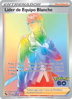 Líder de Equipo Blanche, Pokémon GO No. 082 Holo
