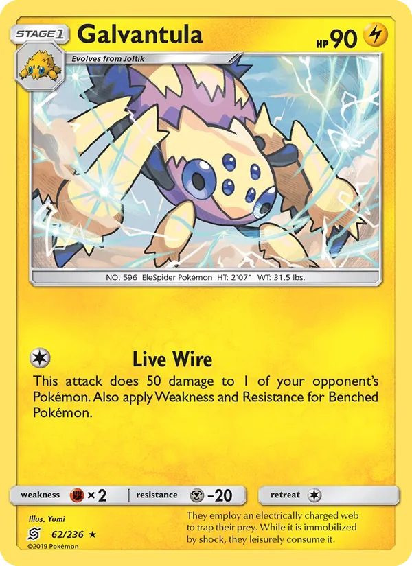 Galvantula, Unified Minds No. 62
