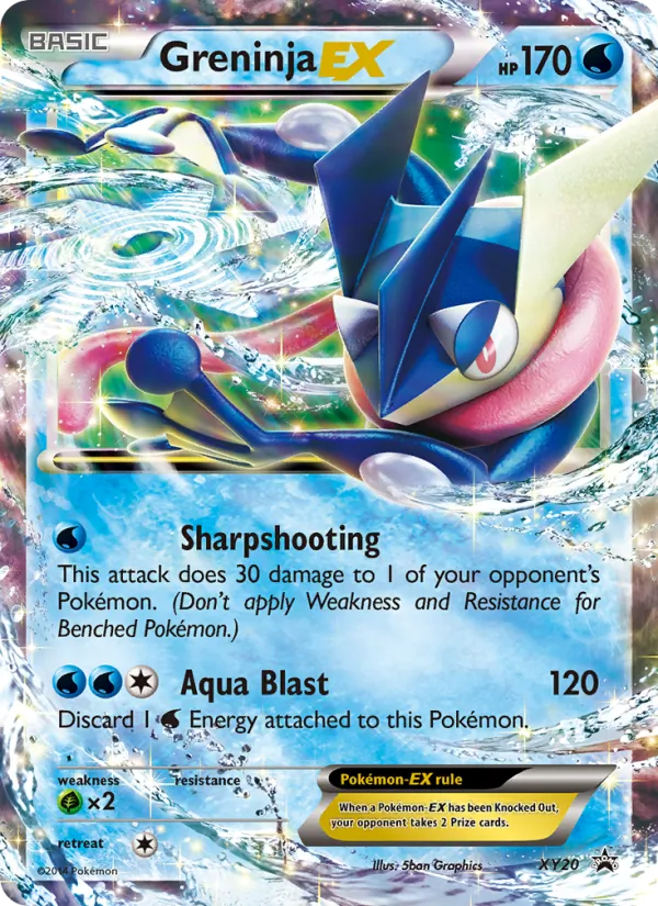 Greninja EX, XY Black Star Promos No. XY20