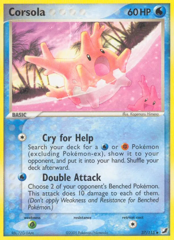 Corsola, Unseen Forces No. 37