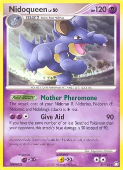 Nidoqueen, Mysterious Treasures No. 31 Normal