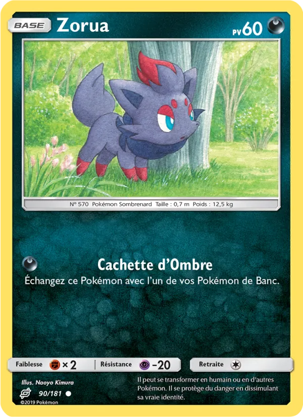 Zorua, Duo de Choc Nº 90