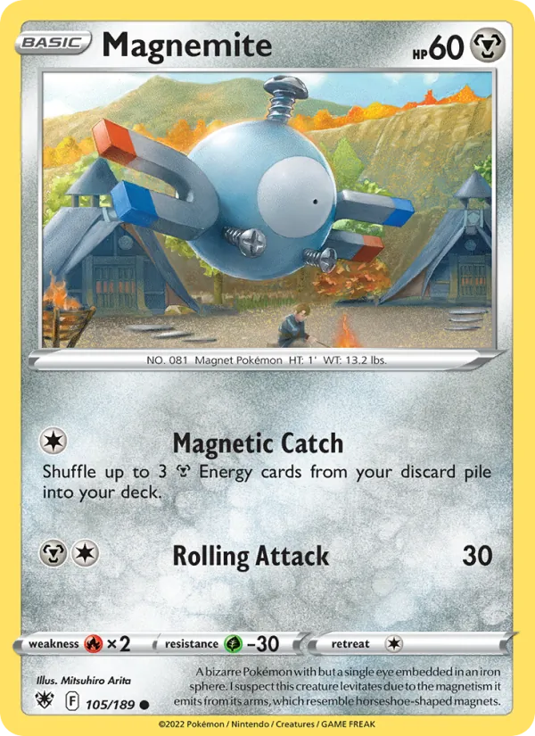 Magnemite, Astral Radiance No. 105