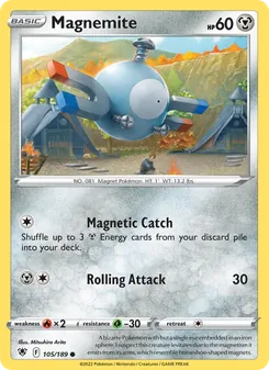 Magnemite, Astral Radiance No. 105 Normal