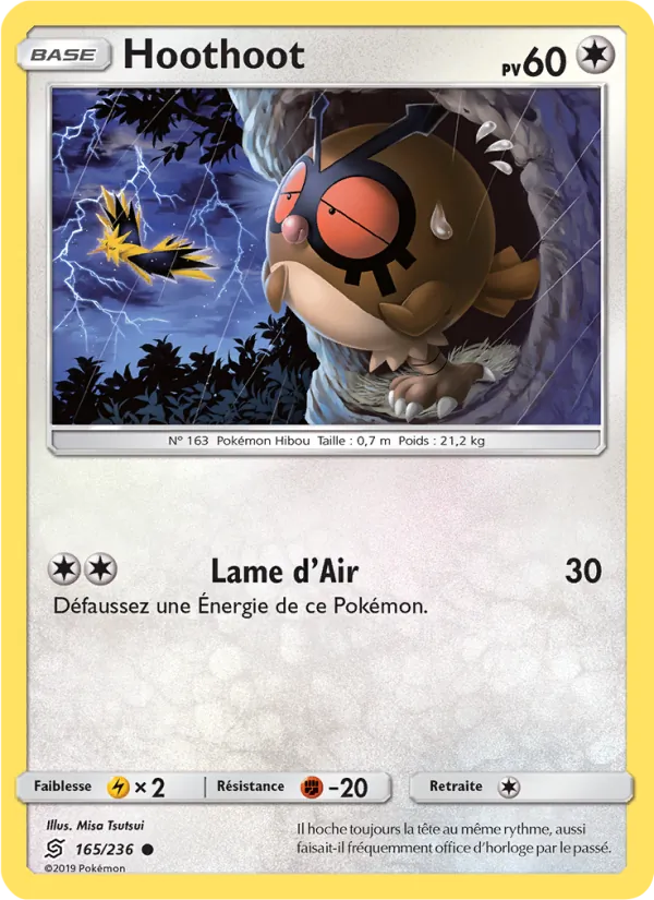 Hoothoot, Harmonie des Esprits No. 165