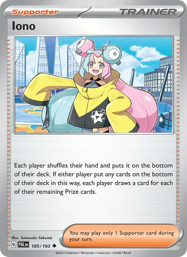 Iono, Paldea Evolved Nº 185
