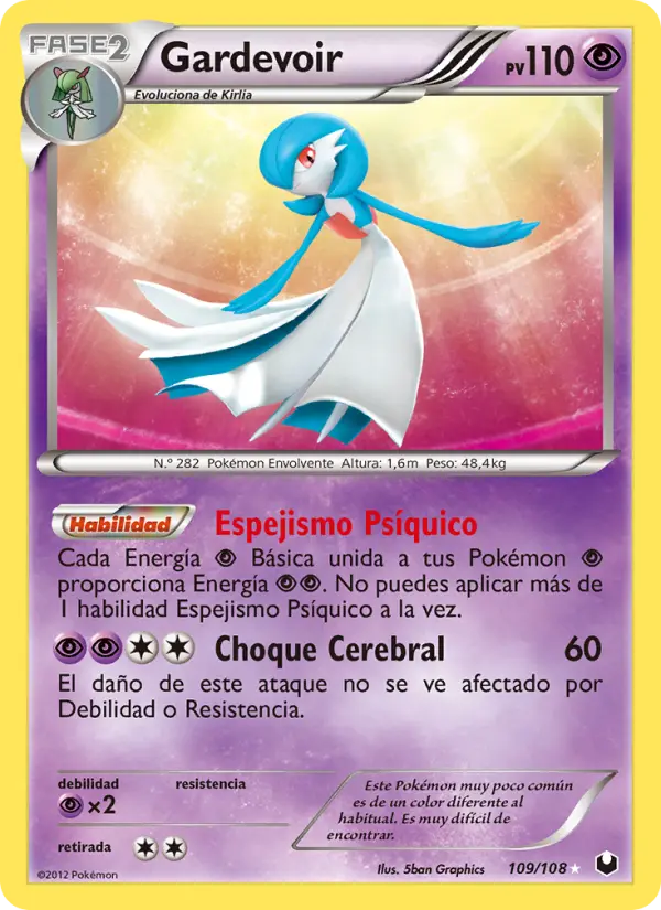 Gardevoir, Oscuros Exploradores Nº 109