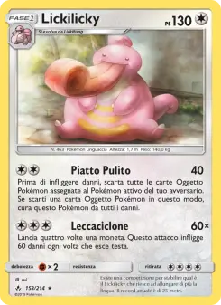Lickilicky, Legami Inossidabili No. 153 Normal