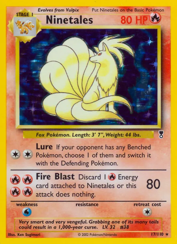 Ninetales, Legendary Collection No. 17