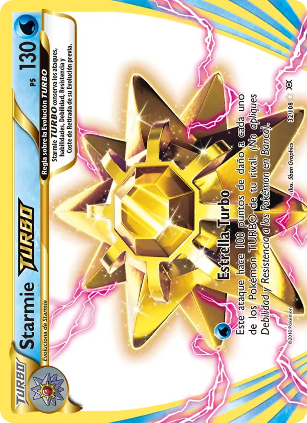 Starmie TURBO, Evoluciones Nº 32