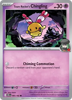 Team Rocket's Chingling, Destined Rivals Nº 085 Normal