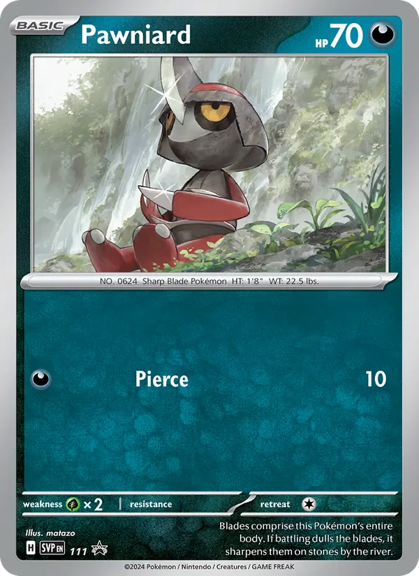 Pawniard, SVP Black Star Promos Nº 111