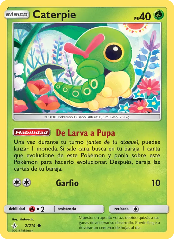 Caterpie, Vínculos Indestructibles No. 2