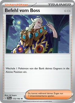 Befehl vom Boss, Entwicklungen in Paldea No. 172 Holo