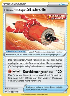 Fokussierter-Angriff-Stichrolle, Schaurige Herrschaft No. 154 Normal