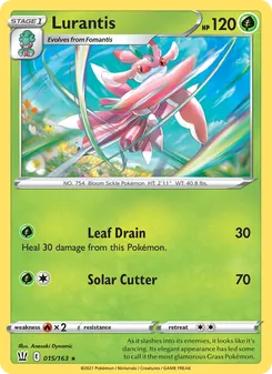Lurantis, Battle Styles No. 15 Normal