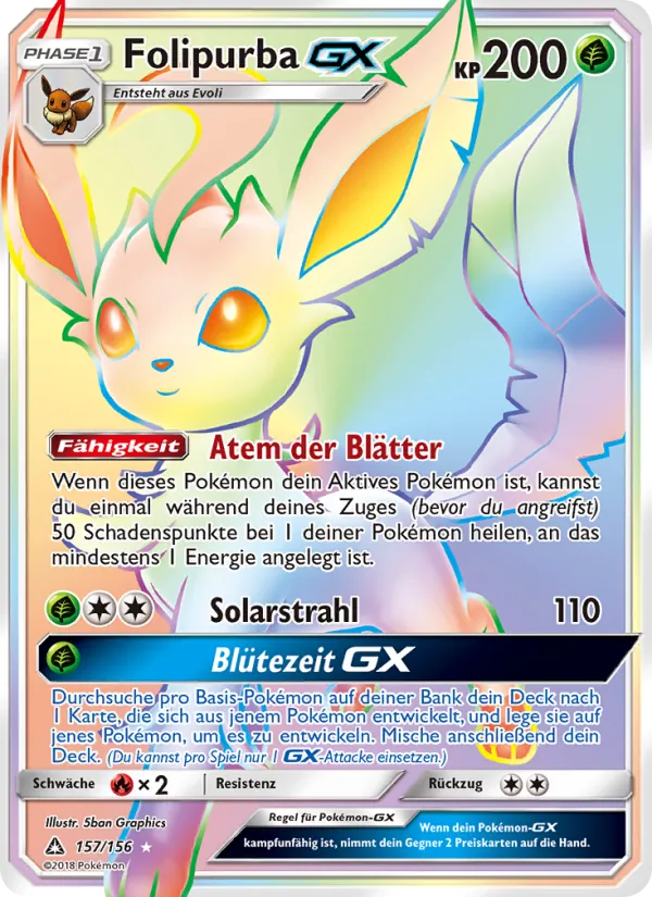 Folipurba GX, Ultra-Prisma No. 157