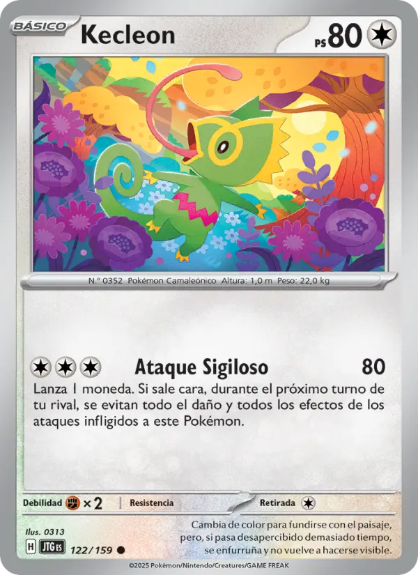 Kecleon, Juntos de Aventuras No. 122