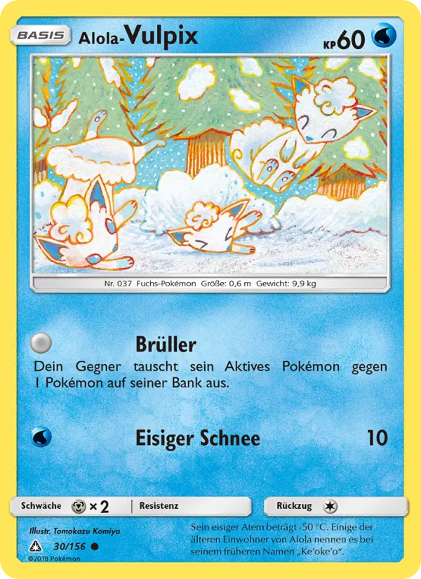 Alola Vulpix, Ultra-Prisma Nº 30