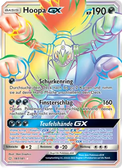 Hoopa GX, Teams Sind Trumpf Nº 187 Normal