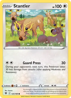 Stantler, Astral Radiance No. 125 Normal