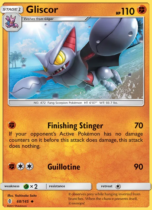 Gliscor, Guardians Rising No. 68