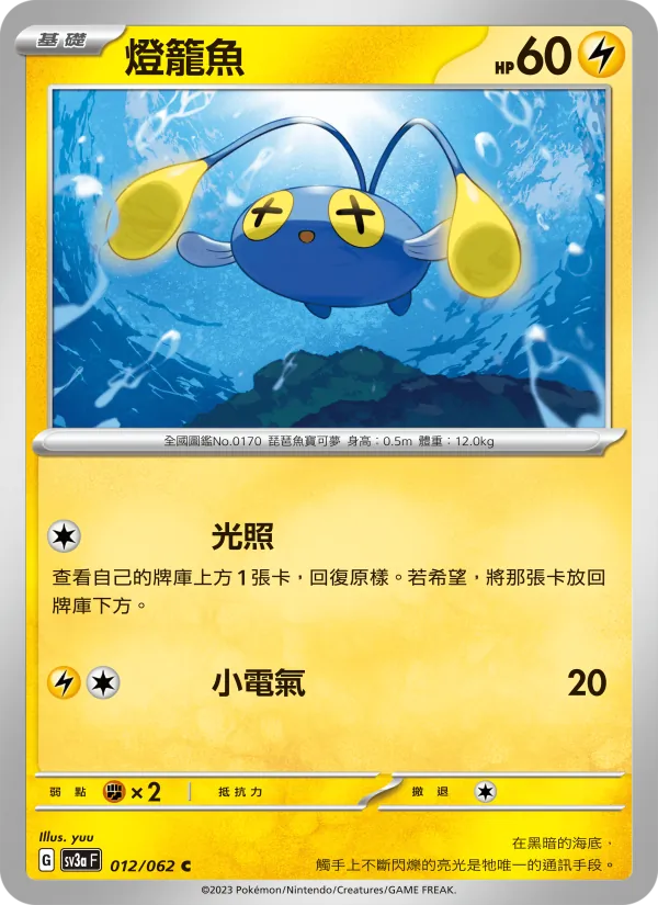 燈籠魚, 激狂駭浪 Nº 012