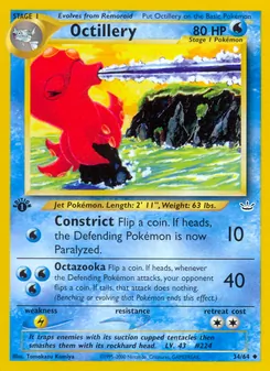 Octillery, Neo Revelation Nº 34 Normal