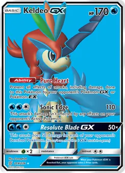 Keldeo GX, Unified Minds No. 219 Normal