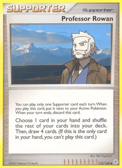 Professor Rowan, Diamond & Pearl Nº 112 Normal