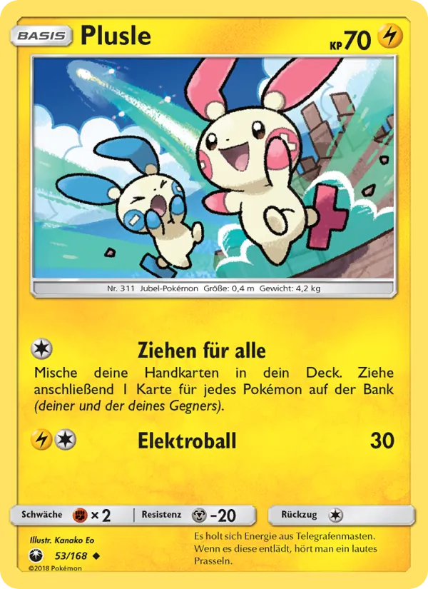 Plusle, Sturm Am Firmament No. 53
