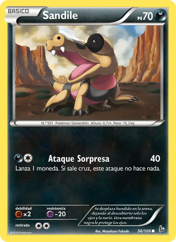Sandile, Destellos de Fuego Nº 56