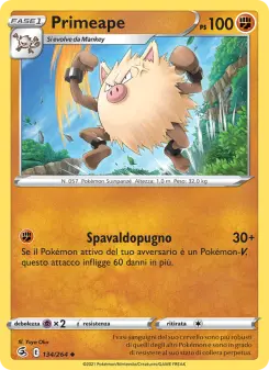 Primeape, Colpo Fusione No. 134 Normal